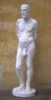 Petr Mucha - study plastic - Václav - 2011 - 30 x 30 x 80cm - plaster - front left semi profile